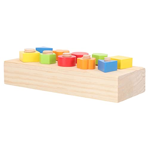 DRESSOOS 1 Set Schraubenspielzeug Kleinkind Lernspielzeug Schraube Früherziehungsspielzeug Schrauben Montagespielzeug Intelligenzspielzeug Holzpuzzle Frühentwicklungsspielzeug DRESSOOS 1 Set Schraubenspielzeug Kleinkind Lernspielzeug Schraube Früherziehungsspielzeug Schrauben Montagespielzeug Intelligenzspielzeug Holzpuzzle Frühentwicklungsspielzeug von DRESSOOS