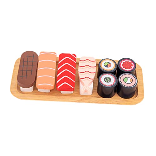 DRESSOOS Pädagogisches Spielzeug-Set Für Jungen Und Mädchen Sushi-Spielzeug Baby-Sushi-spielset So Tun Als Ob Sushi-Simulation Pc von DRESSOOS