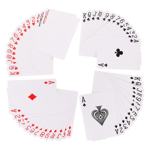 DRESSOOS Poker-Set Pokerkarten Blanko Unlackiert Wärmeübertragungspapier Für Coole Gadgets Memory-Spiele DRESSOOS Poker-Set Pokerkarten Blanko Unlackiert Wärmeübertragungspapier Für Coole Gadgets Memory-Spiele von DRESSOOS
