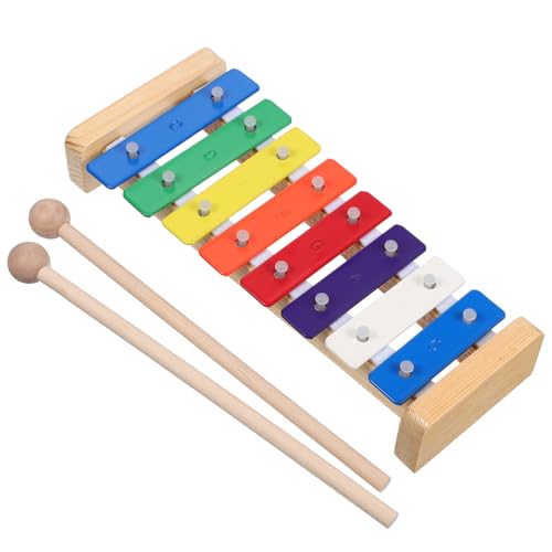 DRESSOOS Musikinstrument Für Kleinkinder 8-ton-Glockenspiel Für Kinder Sichere Schlägel Pädagogisches Spielzeug DRESSOOS Musikinstrument Für Kleinkinder 8-ton-Glockenspiel Für Kinder Sichere Schlägel Pädagogisches Spielzeug von DRESSOOS