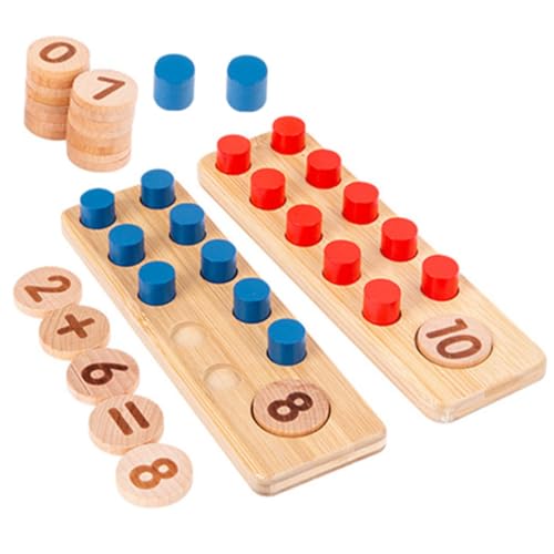 DRESSOOS 1 Set Zählspielzeug, Mathematik Lernspielzeug, Holzzählspielzeug, Kinderzählstäbe, Pädagogisches Mathematikspielzeug, Holzspielzeug, Früherziehungswerkzeuge, Kinderlernspielzeug, DRESSOOS 1 Set Zählspielzeug, Mathematik Lernspielzeug, Holzzählspielzeug, Kinderzählstäbe, Pädagogisches Mathematikspielzeug, Holzspielzeug, Früherziehungswerkzeuge, Kinderlernspielzeug, von DRESSOOS