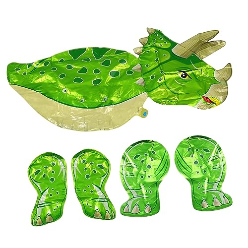 DRESSOOS 1 Stk Dinosaurier-Aluminium-Membran-Ballon kinder mitgebsel kindergeburtstag luftbalondeko Partydekoration Heißluftballondekorationen 3d Hochzeitsdekorationen Spielzeuge Tier von DRESSOOS