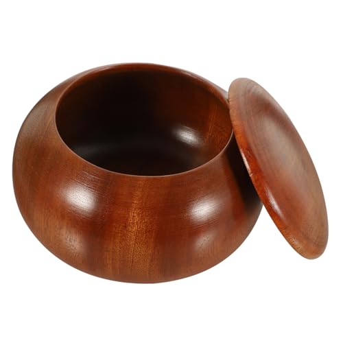 DRESSOOS Schachspiel-Aufbewahrungsbehälter Schachfigurenglas Holz einfaches Glas Schachfigurenbehälter für Erwachsene DRESSOOS Schachspiel-Aufbewahrungsbehälter Schachfigurenglas Holz einfaches Glas Schachfigurenbehälter für Erwachsene von DRESSOOS