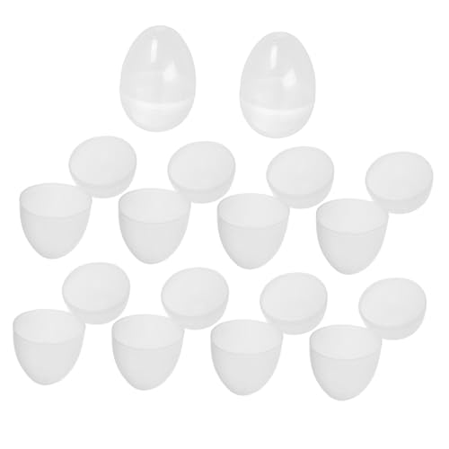 DRESSOOS 10 Ostereier, Osterkugel Ornamente, Hohle Ostereier, Süßigkeitenboxen, Halloween Eier, Befüllbarer Kunststoff, Durchsichtige Befüllbare Eier, Durchsichtiges Leeres , Riesiges DRESSOOS 10 Ostereier, Osterkugel Ornamente, Hohle Ostereier, Süßigkeitenboxen, Halloween Eier, Befüllbarer Kunststoff, Durchsichtige Befüllbare Eier, Durchsichtiges Leeres , Riesiges von DRESSOOS