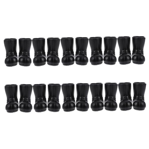 DRESSOOS 10 Paar Puppenhaus Dekoration, Lebensechte Weihnachtsstiefel, Mini Dekorationen, Weihnachts Foto Requisiten, Miniatur Schuhe, Figuren, Mini Weihnachtsmannstiefel, Kunststoff DRESSOOS 10 Paar Puppenhaus Dekoration, Lebensechte Weihnachtsstiefel, Mini Dekorationen, Weihnachts Foto Requisiten, Miniatur Schuhe, Figuren, Mini Weihnachtsmannstiefel, Kunststoff von DRESSOOS