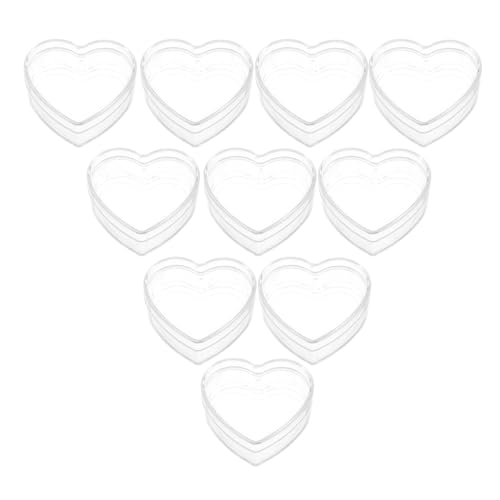 DRESSOOS 10 Pcs Süßigkeiten Organizer Herzgeformte Behälter Valentinstag Candy Container Herz Süßigkeiten Behälter Herzförmige Behälter DRESSOOS 10 Pcs Süßigkeiten Organizer Herzgeformte Behälter Valentinstag Candy Container Herz Süßigkeiten Behälter Herzförmige Behälter von DRESSOOS
