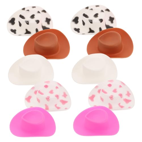 DRESSOOS 10 Stück Cowboyhut Dekoration, Mini Puppen, Rosa Cowboyhut, Cowboyhut Party, Winzige Hüte Zum Basteln, Mini Cowboyhut Stirnbänder, Großpackung, Western Cowboy, Partygeschenk, DRESSOOS 10 Stück Cowboyhut Dekoration, Mini Puppen, Rosa Cowboyhut, Cowboyhut Party, Winzige Hüte Zum Basteln, Mini Cowboyhut Stirnbänder, Großpackung, Western Cowboy, Partygeschenk, von DRESSOOS