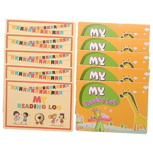 DRESSOOS 10 Stück Englisch Sparbücher, Praktische Lese Scorecards, Praktisches Lesebuch, Mehrzweck Sparbuch, Englisches Leseprotokoll, Lernmaterial Für Kinder, Kinder Leseprotokoll, DRESSOOS 10 Stück Englisch Sparbücher, Praktische Lese Scorecards, Praktisches Lesebuch, Mehrzweck Sparbuch, Englisches Leseprotokoll, Lernmaterial Für Kinder, Kinder Leseprotokoll, von DRESSOOS