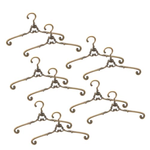 DRESSOOS 10 Stück Puppenkleiderbügel, Winzige Hauskleiderbügel, Mini Simulationskleiderbügel, Miniatur Kleiderbügel, Ornamente, Puppenhaus Mini Kleiderbügel, Miniatur Kleiderbügel Für DRESSOOS 10 Stück Puppenkleiderbügel, Winzige Hauskleiderbügel, Mini Simulationskleiderbügel, Miniatur Kleiderbügel, Ornamente, Puppenhaus Mini Kleiderbügel, Miniatur Kleiderbügel Für von DRESSOOS