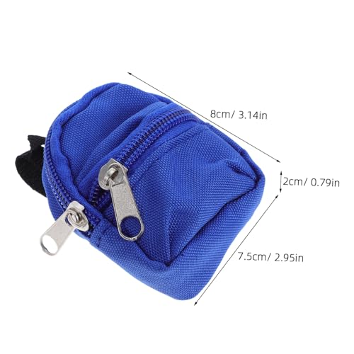DRESSOOS 10 Stück Puppenrucksack Rollenspielzubehör Cartoon Doll Bag Winziger Rucksack Mini-Rucksack Für Mädchen Zubehör Für Puppenrucksäcke Miniatur-schulbedarf Stoff von DRESSOOS