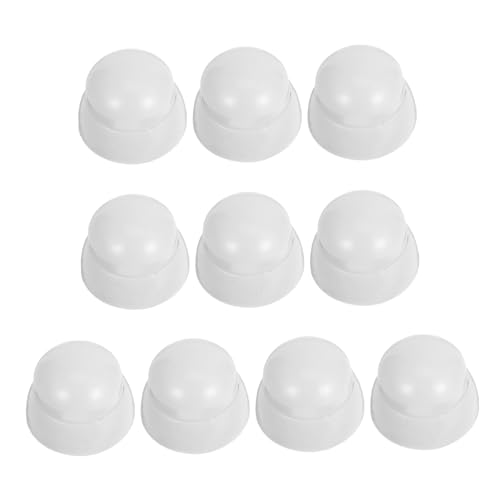 DRESSOOS 10 Stück Schutzkappen für Spielplatzgeräte Einfache Installation von Schraubenkappen für Sicheren Kinderspielbereich Wetterbeständig und Verletzungsreduzierend von DRESSOOS