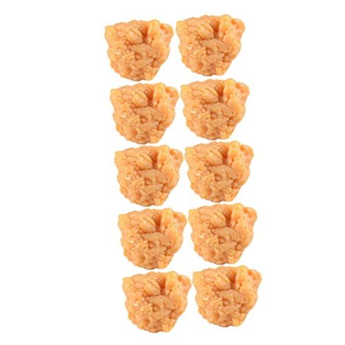 DRESSOOS 10 Stück Simulation Popcorn Chicken Prop Food Fried Dollhouse Chicken Nuggets Kinder Spiel Essen Chicken Nuggets Pretend Food Für Die Küche Fried Chicken Simulated Food Chicken DRESSOOS 10 Stück Simulation Popcorn Chicken Prop Food Fried Dollhouse Chicken Nuggets Kinder Spiel Essen Chicken Nuggets Pretend Food Für Die Küche Fried Chicken Simulated Food Chicken von DRESSOOS