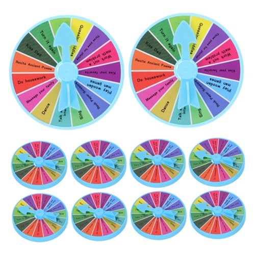 DRESSOOS 10 Stück Unterhaltungskarussell, Spinning Pins, Karnevalsspiele, Preisrad, Golf Trinkspiel, Trink Roulette, Preise Für Erwachsene, Spielrad, Teambuilding Spiele DRESSOOS 10 Stück Unterhaltungskarussell, Spinning Pins, Karnevalsspiele, Preisrad, Golf Trinkspiel, Trink Roulette, Preise Für Erwachsene, Spielrad, Teambuilding Spiele von DRESSOOS