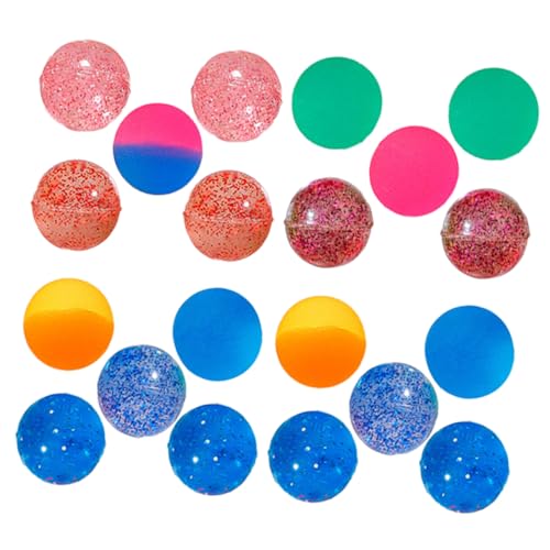 DRESSOOS 100 Stück Bunte Hüpfbälle Karnevalsparty Hüpfbälle Hüpfbälle Spielzeug Hochhüpfbälle Karnevals Hüpfbälle Hüpfbälle Für Kinder Mini Hüpfbälle Kinder Hüpfbälle von DRESSOOS