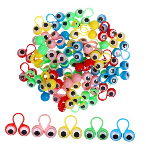 DRESSOOS 100 Stück Große Augen Fingerpuppen Ringe Interaktive Spielzeuge für Partys Farbige Eyeball Fingerpuppen Fördert Feinmotorik und Soziale Fähigkeiten DRESSOOS 100 Stück Große Augen Fingerpuppen Ringe Interaktive Spielzeuge für Partys Farbige Eyeball Fingerpuppen Fördert Feinmotorik und Soziale Fähigkeiten von DRESSOOS