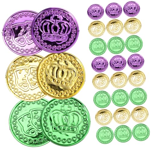 DRESSOOS 100 Stück Karnevalsschatz Piratenschmuck Piratenthema Spielspielzeug Partyspielzeug Piratenpartydekorationen Kleine Spielzeuge Für Kinder Preise Kunststoff Kinderbelohnung von DRESSOOS