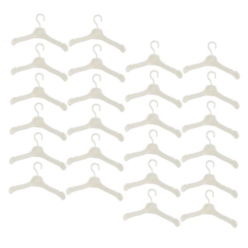 DRESSOOS 100 Stück Kleiderbügel Für Puppen, Kleine Kleiderbügel, Kleine Kleiderbügel, Mini Kleiderbügel, Kleiderbügel Für Puppen, Kleiderständer Für Puppen, Kleiderständer Für von DRESSOOS