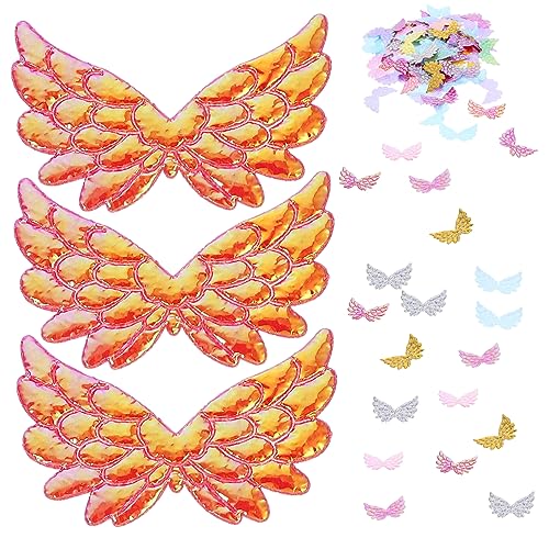 DRESSOOS 100 Stücke Decor Für Kostüme Dekorationen Multi-funktion Flügel Kopfschmuck Für Kleidung von DRESSOOS