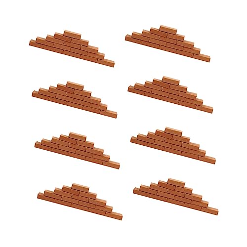 DRESSOOS 100 Stück Teiliges Miniatur Ziegelstein Modellset aus Kleine Klinkersteine für Sandtisch Micro Dekoration DIY Haus Selber Bauen Geeignet für Puppenhaus und Mikro Landschaften DRESSOOS 100 Stück Teiliges Miniatur Ziegelstein Modellset aus Kleine Klinkersteine für Sandtisch Micro Dekoration DIY Haus Selber Bauen Geeignet für Puppenhaus und Mikro Landschaften von DRESSOOS