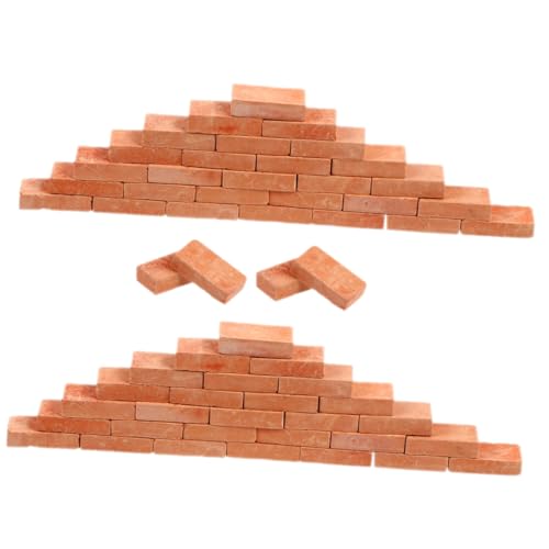 DRESSOOS 100St Mikrolandschaftssteine Wand Kleiner Ziegelstein Puppenhaus-Miniaturstein Modelle Bausteine Modell Kinder Bauen Spielzeug Mini-Ziegel Mini-Ziegel-Ornamente Blöcke DRESSOOS 100St Mikrolandschaftssteine Wand Kleiner Ziegelstein Puppenhaus-Miniaturstein Modelle Bausteine Modell Kinder Bauen Spielzeug Mini-Ziegel Mini-Ziegel-Ornamente Blöcke von DRESSOOS