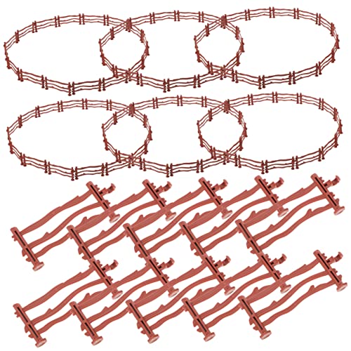 DRESSOOS Modell Spielzeug 100pcs Zaun Set Zaun Zubehör Für Kinder Garten Zaun Pp Material Licht Gewicht DRESSOOS Modell Spielzeug 100pcs Zaun Set Zaun Zubehör Für Kinder Garten Zaun Pp Material Licht Gewicht von DRESSOOS