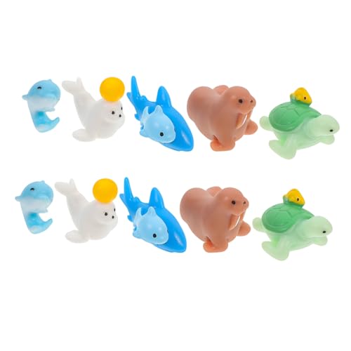 DRESSOOS 10Pcs Marine Miniaturstatue Mini Meerestiere Spielzeug Mini Meerestiere Dekorationen Mini Tier Fisch Tank Ornamente Mikrolandschaftsgestaltung Mini Meerestiere Model Fischtankdekoration DRESSOOS 10Pcs Marine Miniaturstatue Mini Meerestiere Spielzeug Mini Meerestiere Dekorationen Mini Tier Fisch Tank Ornamente Mikrolandschaftsgestaltung Mini Meerestiere Model Fischtankdekoration von DRESSOOS
