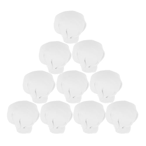 DRESSOOS 10Stücke Mini Hüte für Puppen Süßes DIY Zubehör für Kreative Projekte für Puppenhäuser und Miniaturszenen Charmante Resistent gegen Verformung und Vielseitig von DRESSOOS