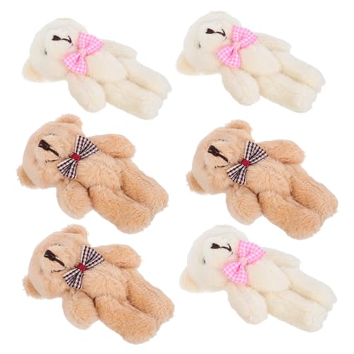 DRESSOOS 10Stücke Mini plüschbärpuppe Ausgestopfter Kleiner Bär Kleiner Bär Cartoon bärpuppe Tragbarer Bärenanhänger Mini bär Ausgestopfte Miniatur kuscheltiere Entzückender Bärenanhänger DRESSOOS 10Stücke Mini plüschbärpuppe Ausgestopfter Kleiner Bär Kleiner Bär Cartoon bärpuppe Tragbarer Bärenanhänger Mini bär Ausgestopfte Miniatur kuscheltiere Entzückender Bärenanhänger von DRESSOOS