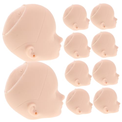 DRESSOOS 10st Make-up-puppenkopf Handgemachte Lieferungen Puppenhandwerk Kopf Machen Puppenköpfe Selber Machen Winzige Köpfe Puppenköpfe Zum Basteln DIY Puppe Kleine Köpfe Plastik DRESSOOS 10st Make-up-puppenkopf Handgemachte Lieferungen Puppenhandwerk Kopf Machen Puppenköpfe Selber Machen Winzige Köpfe Puppenköpfe Zum Basteln DIY Puppe Kleine Köpfe Plastik von DRESSOOS