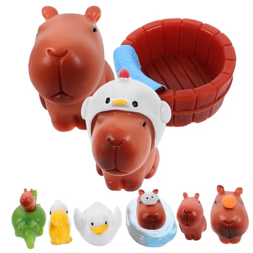 DRESSOOS 10st Mikrolandschaft Wasserschwein Babyparty-Spiele Babyspielzeug Mini-tierfiguren Klein Dinosaurier- Winzig Zappeln Badespielzeug Miniatur-tierfigur Frosch Harz DRESSOOS 10st Mikrolandschaft Wasserschwein Babyparty-Spiele Babyspielzeug Mini-tierfiguren Klein Dinosaurier- Winzig Zappeln Badespielzeug Miniatur-tierfigur Frosch Harz von DRESSOOS