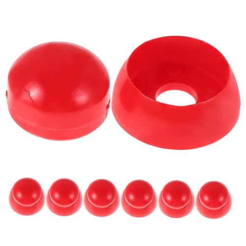 DRESSOOS 10 Stücke Spielplatz Ausrüstung Kappe für Bolzen Rot für Den Außenbereich von DRESSOOS