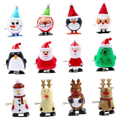 DRESSOOS 12 Stück Aufziehspielzeug, Weihnachts Laufspielzeug, Cartoon Uhrwerk Spielzeug, Tragbares Aufziehspielzeug, Kinder Uhrwerk Spielzeug, Preise, Weihnachtsspielzeug, Kinderspielzeug, DRESSOOS 12 Stück Aufziehspielzeug, Weihnachts Laufspielzeug, Cartoon Uhrwerk Spielzeug, Tragbares Aufziehspielzeug, Kinder Uhrwerk Spielzeug, Preise, Weihnachtsspielzeug, Kinderspielzeug, von DRESSOOS