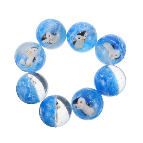 DRESSOOS 12 Stück Pinguin Hüpfball Perlen, Große Löcher, Figuren, Heimdekoration, Pinguin Spiel, Geblasenes Glasdekor, Schneeflockenperlen, Glaskugeln, Mundgeblasenes Glas, Große Löcher, DRESSOOS 12 Stück Pinguin Hüpfball Perlen, Große Löcher, Figuren, Heimdekoration, Pinguin Spiel, Geblasenes Glasdekor, Schneeflockenperlen, Glaskugeln, Mundgeblasenes Glas, Große Löcher, von DRESSOOS