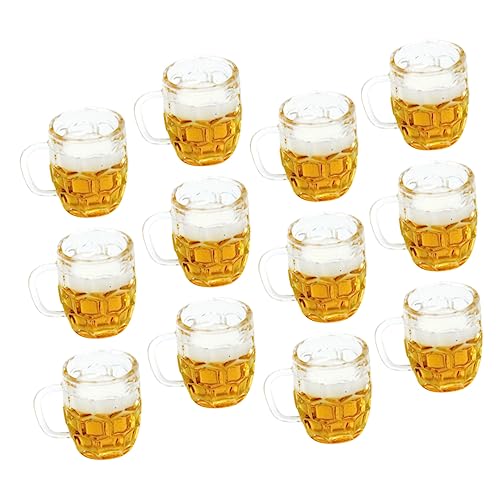 DRESSOOS 12stücke Bierbecher Dekorative Bierkrüge Für Puppenhäuser Und -landschaften Süße Miniatur Trinkgefäße Für -projekte Und Hausdekoration DRESSOOS 12stücke Bierbecher Dekorative Bierkrüge Für Puppenhäuser Und -landschaften Süße Miniatur Trinkgefäße Für -projekte Und Hausdekoration von DRESSOOS