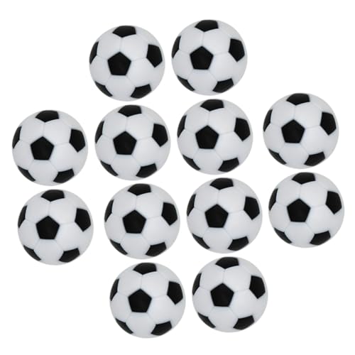 DRESSOOS 12 Stück Tischfußballball Zubehör, Austauschbare Tischfußballbälle, Tischfußball Ersatzteile, Fußballspiele Zubehör, Schreibtischball Spielzubehör, Tischfußbälle, Tischspielteile DRESSOOS 12 Stück Tischfußballball Zubehör, Austauschbare Tischfußballbälle, Tischfußball Ersatzteile, Fußballspiele Zubehör, Schreibtischball Spielzubehör, Tischfußbälle, Tischspielteile von DRESSOOS