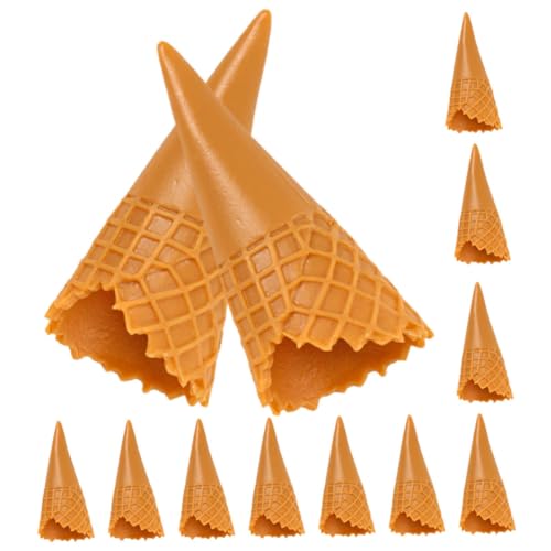 DRESSOOS 12 Stücke Realistische Eistüten Spielzeug Eistüten Für Pretend Eistüten Mini Lebensmittel Requisiten DRESSOOS 12 Stücke Realistische Eistüten Spielzeug Eistüten Für Pretend Eistüten Mini Lebensmittel Requisiten von DRESSOOS
