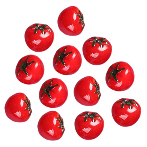 DRESSOOS 12 Stück Künstliche Früchte Lebensechte Miniatur-tomatenmodelle Für Puppenhaus-dekorationsprojekte Und Fotografie DRESSOOS 12 Stück Künstliche Früchte Lebensechte Miniatur-tomatenmodelle Für Puppenhaus-dekorationsprojekte Und Fotografie von DRESSOOS