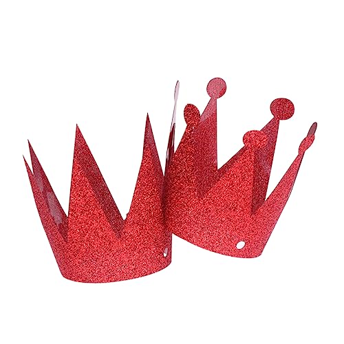 DRESSOOS 12st Geburtstagskrone Kronenhut Kleinkindkrone Prinzenkrone Rot DRESSOOS 12st Geburtstagskrone Kronenhut Kleinkindkrone Prinzenkrone Rot von DRESSOOS