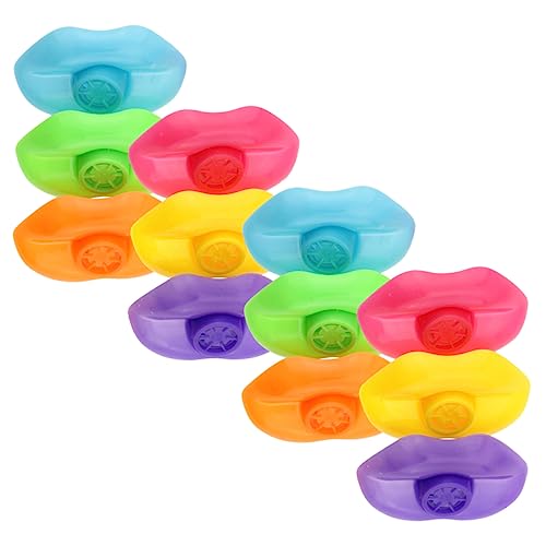 DRESSOOS Mundpfeife Spielzeug Für Kinder Party Spielzeug Tragbares Pfeifenspielzeug Pädagogischer Wert Zufällige Farbe von DRESSOOS