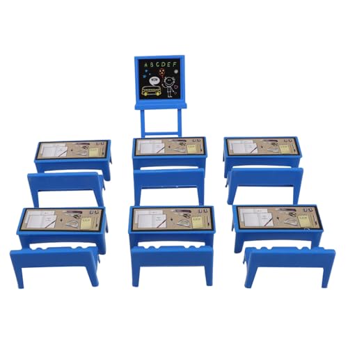 DRESSOOS 13 Teiliges Set Für Kinderschreibtischspielzeug, Diorama Zubehör, Puppenhaus Schulbedarf, Mini Schulbedarf Für Puppen, Schulspielset, Miniatur Modellmöbel, Puppenhaus DRESSOOS 13 Teiliges Set Für Kinderschreibtischspielzeug, Diorama Zubehör, Puppenhaus Schulbedarf, Mini Schulbedarf Für Puppen, Schulspielset, Miniatur Modellmöbel, Puppenhaus von DRESSOOS