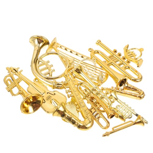 DRESSOOS 14 Stück Mini Acryl Musikinstrumente Weihnachtsbaumornamente DIY Dekoration Für Partys Und Perfekte Ergänzung Für Festliche Anlässe DRESSOOS 14 Stück Mini Acryl Musikinstrumente Weihnachtsbaumornamente DIY Dekoration Für Partys Und Perfekte Ergänzung Für Festliche Anlässe von DRESSOOS