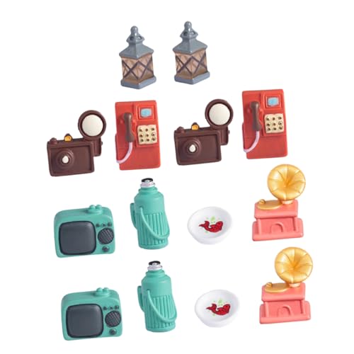 DRESSOOS Diorama-zubehör-Set 14-teilig Harz Mini-haushaltsgeräte Für Bastelprojekte DRESSOOS Diorama-zubehör-Set 14-teilig Harz Mini-haushaltsgeräte Für Bastelprojekte von DRESSOOS