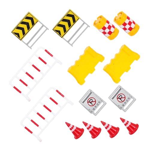 DRESSOOS 14 Teiliges Verkehrsabsperrungsmodell, Kinderroller, Hand Stoppschild, Miniaturkoffer, Straßenspielzeugband Für Kinder, Verkehr, Parkplatz, Straßenbarrieren Und Straßensperren, DRESSOOS 14 Teiliges Verkehrsabsperrungsmodell, Kinderroller, Hand Stoppschild, Miniaturkoffer, Straßenspielzeugband Für Kinder, Verkehr, Parkplatz, Straßenbarrieren Und Straßensperren, von DRESSOOS