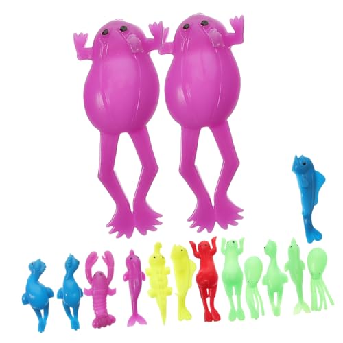 DRESSOOS 15 Stück Auswurfspielzeug Mit Meerestieren, Finger Shooter Spielzeug, Weiches Quetsch Streichspielzeug, Fingerspielzeug, Kinderstreich Spaßspielzeug, Wurfspielzeug, Fingerbeiß DRESSOOS 15 Stück Auswurfspielzeug Mit Meerestieren, Finger Shooter Spielzeug, Weiches Quetsch Streichspielzeug, Fingerspielzeug, Kinderstreich Spaßspielzeug, Wurfspielzeug, Fingerbeiß von DRESSOOS