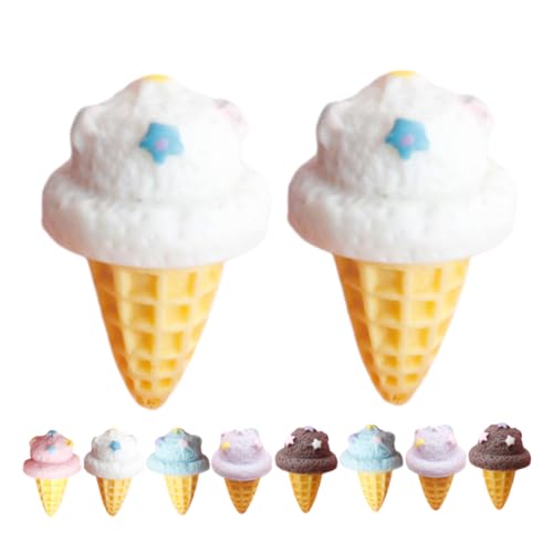 DRESSOOS 15 Stück Simulierte Eistüte, Realistische Eiscreme Dessert Displaymodelle, Künstliches, Eiscreme Spielzeug, Tisch Kinderspielzeug, Simuliertes Eiscreme Modell, Gefälschtes DRESSOOS 15 Stück Simulierte Eistüte, Realistische Eiscreme Dessert Displaymodelle, Künstliches, Eiscreme Spielzeug, Tisch Kinderspielzeug, Simuliertes Eiscreme Modell, Gefälschtes von DRESSOOS