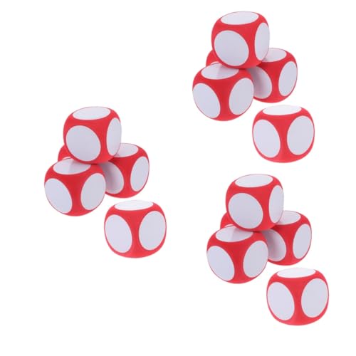 DRESSOOS 15 Stück Würfel, Lehrschaumwürfel, Spielrequisiten, Partywürfel, Kleine Schaumwürfel, 6 Seitige Würfel, Partyspielwürfel, Große Würfel, Klassenzimmerwürfel, Riesige Schaumwürfel, DRESSOOS 15 Stück Würfel, Lehrschaumwürfel, Spielrequisiten, Partywürfel, Kleine Schaumwürfel, 6 Seitige Würfel, Partyspielwürfel, Große Würfel, Klassenzimmerwürfel, Riesige Schaumwürfel, von DRESSOOS