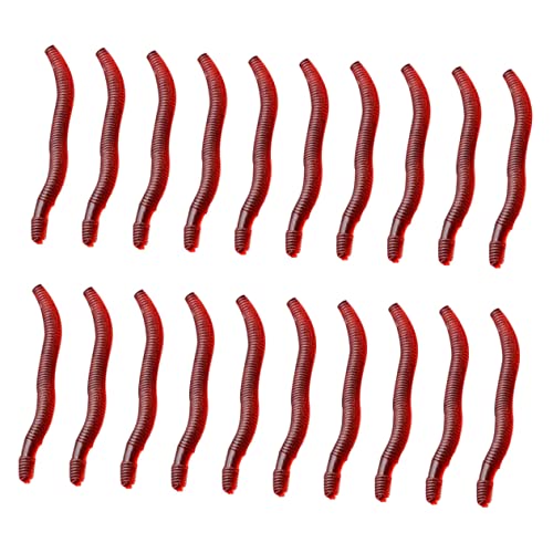 DRESSOOS 150pcs Fake Für Bass Fishing Realistische Bionische Köder Köder Ausgezeichnete Handwerk Für Süßwasser von DRESSOOS