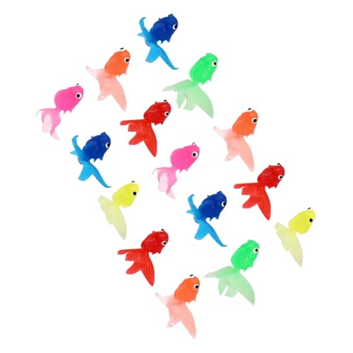 DRESSOOS 15St künstlicher künstliche Fische hühner Goldener tischläufer Aquarium Dekoration goldfische Simulation Kleiner Simulation gefälschter Fisch Gummi DRESSOOS 15St künstlicher künstliche Fische hühner Goldener tischläufer Aquarium Dekoration goldfische Simulation Kleiner Simulation gefälschter Fisch Gummi von DRESSOOS