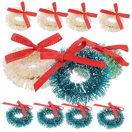 DRESSOOS 15St weihnachtsdeko winterdekoration weihnachtsgirlande Puppenhausdekoration weihnachtdeko Miniaturfiguren Weihnachtsschmuck hängender weihnachtskranz Girlandendekor Sisal-Seide DRESSOOS 15St weihnachtsdeko winterdekoration weihnachtsgirlande Puppenhausdekoration weihnachtdeko Miniaturfiguren Weihnachtsschmuck hängender weihnachtskranz Girlandendekor Sisal-Seide von DRESSOOS