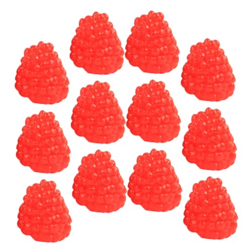 DRESSOOS 16 Stück Simuliertes Erdbeermodell, Simulationsfruchtmodell, Künstliches Himbeermodell, Foto Requisite, Dekoratives Obst, Kinder Obstspielzeug, Plastik Obstspielzeug Für Kinder, DRESSOOS 16 Stück Simuliertes Erdbeermodell, Simulationsfruchtmodell, Künstliches Himbeermodell, Foto Requisite, Dekoratives Obst, Kinder Obstspielzeug, Plastik Obstspielzeug Für Kinder, von DRESSOOS